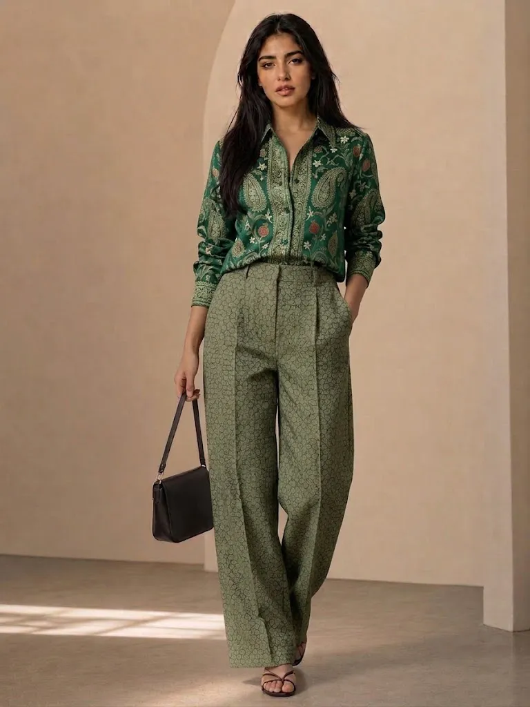پیراهن زنانه طرح سنتی